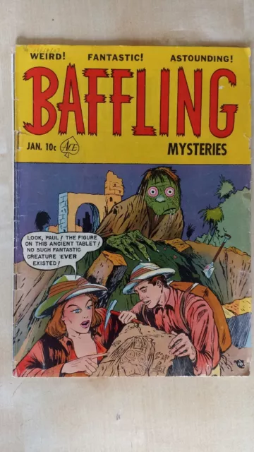 Baffling Mysteries 6 Golden Age Pre Code Horror