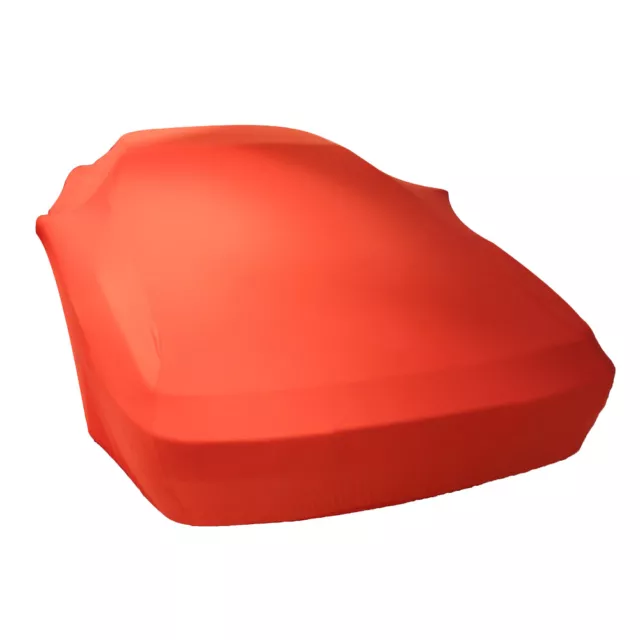 Autoabdeckung passend für Lotus Esprit SE (X180) für Innen Rot NEU Ganzgarage 3