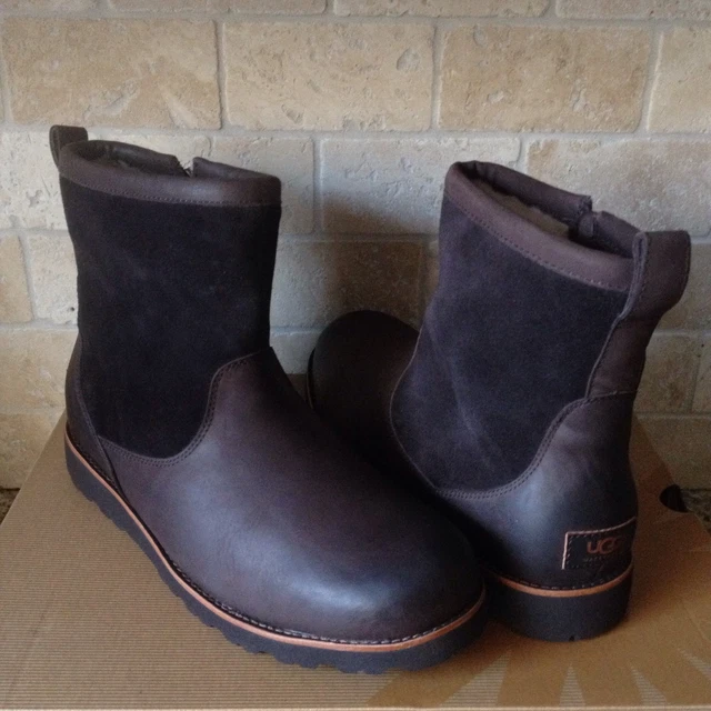 UGG HENDREN TL Stout Brown Waterproof Leather Winter Work Boots