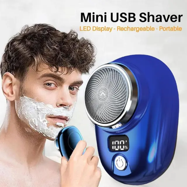 New Portable Digital Display Shaver Small Mini Razor Household Electric For N0R0