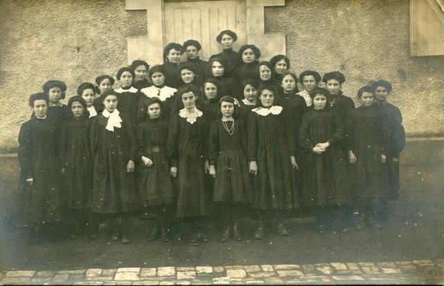 Photo Ancienne – École Religieuse De Jeunes Filles – Alger – Circa 1900 – Marmet – Original