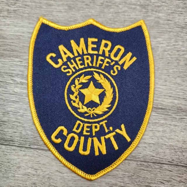 CAMERON COUNTY TEXAS TX Sheriff's Department SHERIFF POLICE PATCH