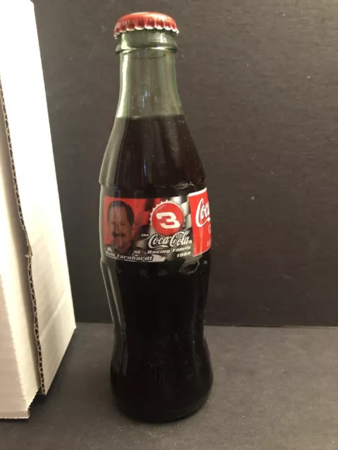 COCA COLA COKE 1999 DALE EARNHARDT COKE RACING FAMILY 8oz BOTTLE UNOPENED NEW B