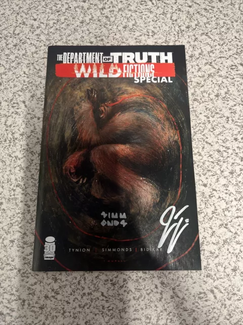Department Of Truth: Wild Fictions Special #1 DOUBLE SIGNED BY SIMMONDS & TYNION 2