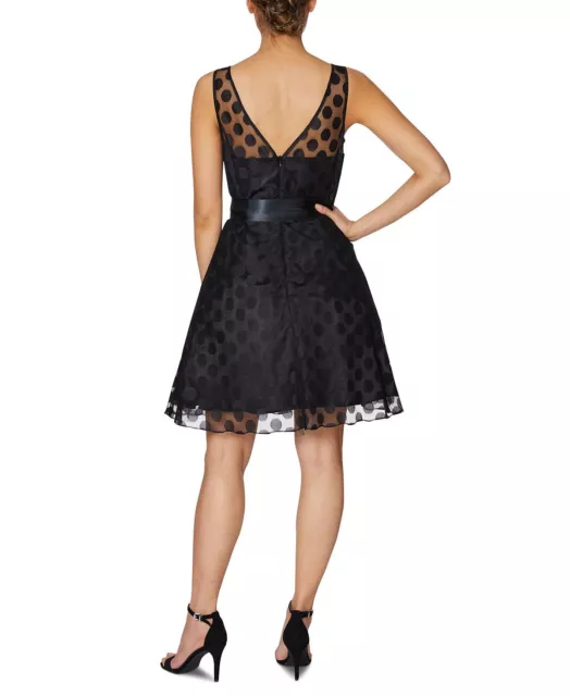 BETSEY JOHNSON GIRL'S Above the Knee Fit Flare Party Dress Black Size 0 ...