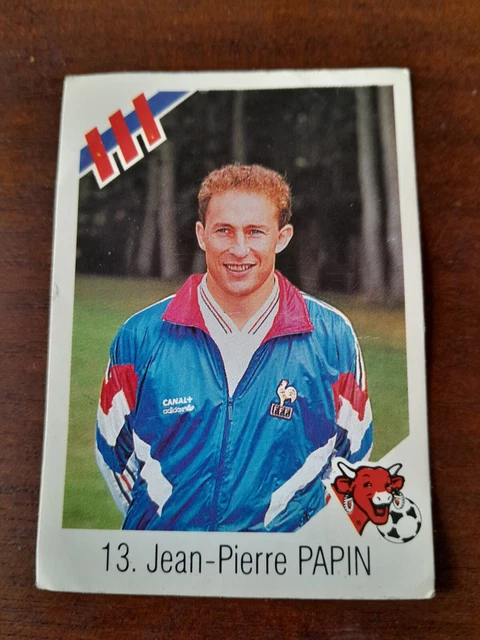 AFFICHE PUBLICITAIRE &VACHE Qui Rit Caricatures Footballeurs Coupe Du