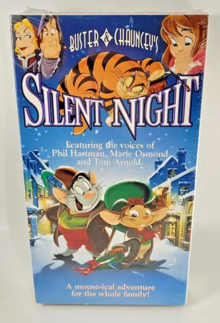 Buster & Chauncey's "Silent Night" VHS 1997 Factory Sealed - Ships Fast ✅