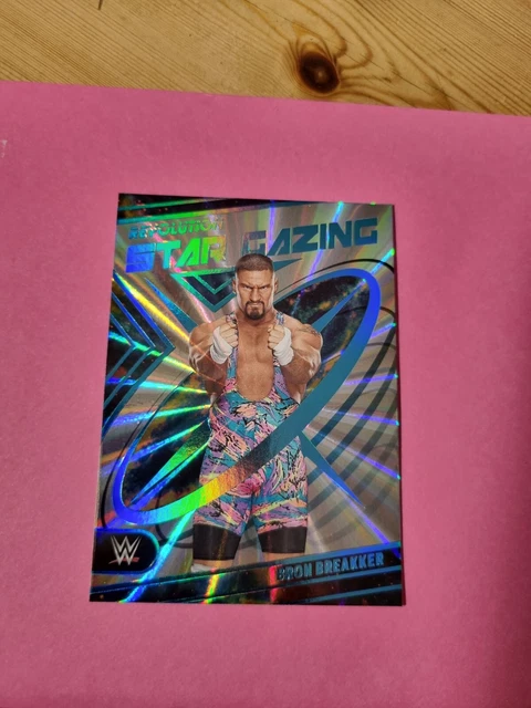 BRON BREAKKER 2023 WWE Revolution Star Gazing Sunburst SP /99 NXT