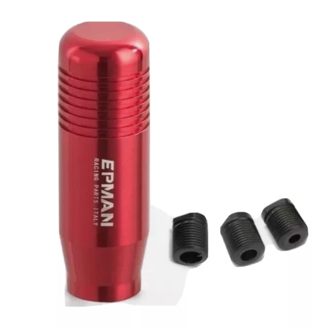 EPMAN RED Universal Aluminium Manual Transmission Gear Knob Stick Shift NEW