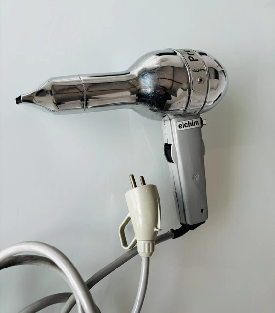 Sèche-cheveux Chromex Elite Vintage - Occasion, Fonctionnel, Pour Tout Type De Cheveux