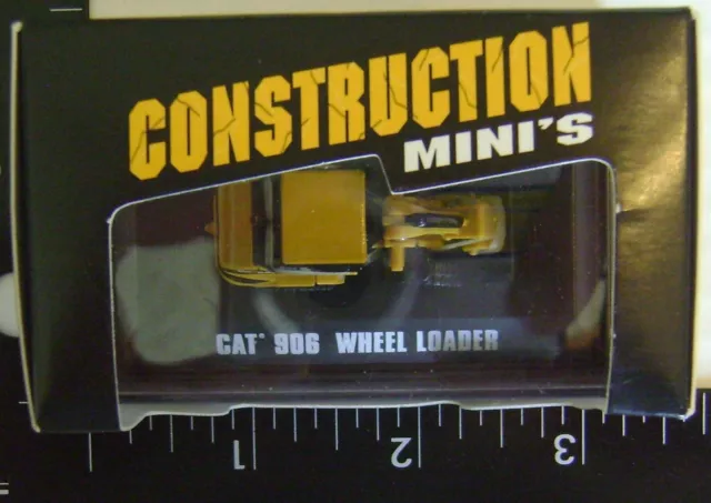 Norscot Scale Models, Construction Mini's, Cat 906 Wheel Loader, Die Cast Toy(2) 2