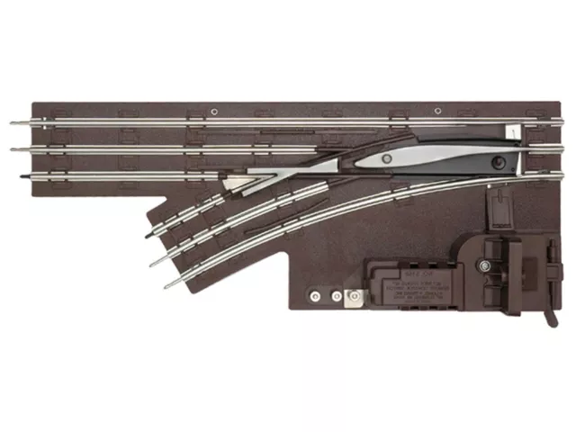 Lionel O O-27 Gauge Track System 3-Rail O-42 Remote Turnout (Switch) Lef 6-65167