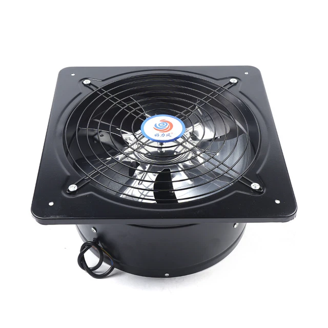 12 INCH VENTILATION Extractor Kitchen Exhaust Fan Blower Wall Mounted