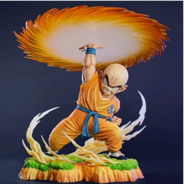 Figurine Dragon Ball Z Krilin figurine manga animé ~15 cm