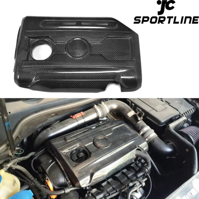 Capó de carbono capó adecuado para VW Golf 6 MK6 GTI 2009-2013 Tuning tapa del motor