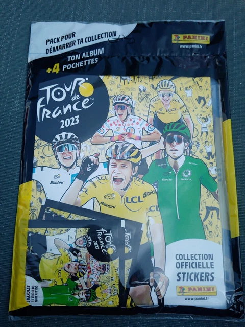 PANINI ALBUM TOUR de france 2023 New !! 1 album+4 pochettes sous ...