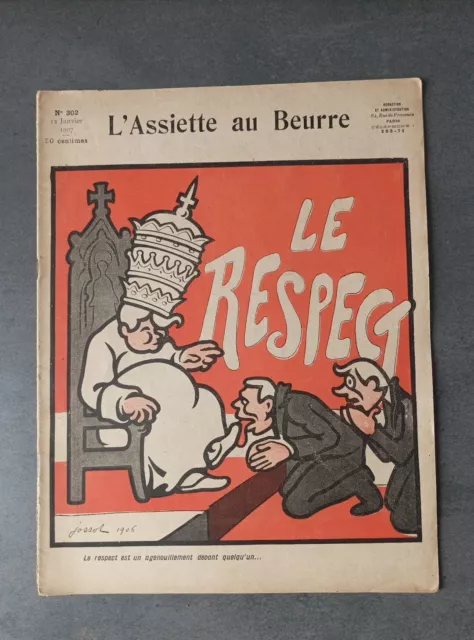 L'assiette Au Beurre/N°302/1907/Le Respect Par Jossot/Anarchie