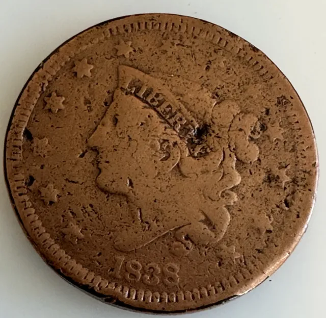 1808 Classic Head US Copper Large Cent 1C