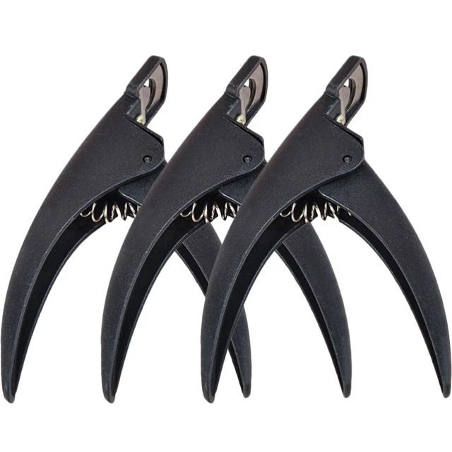 3pcs faux ongle Clipper Tieaux de artificiels Trimmer Nail Art U Clipper en