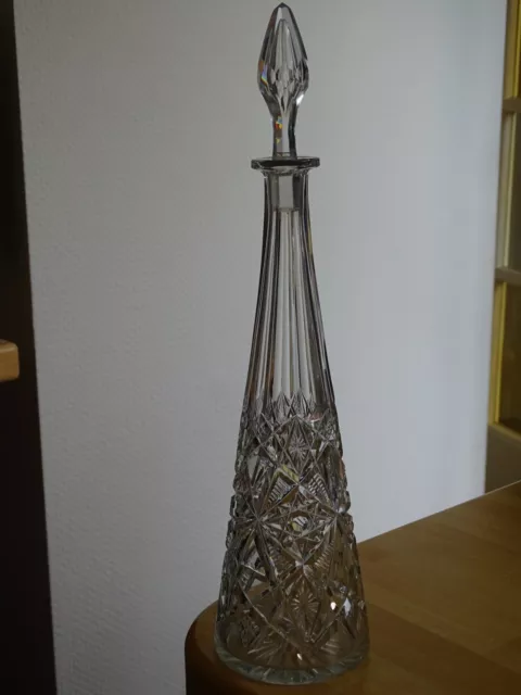 Ancienne Carafe A Aperitif En Cristal Tailler De Baccarat Modele Lagny