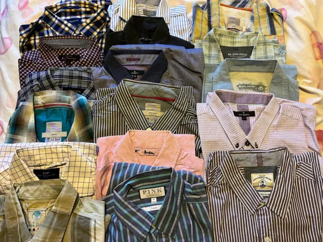 Thomas pink dress shop shirts sale