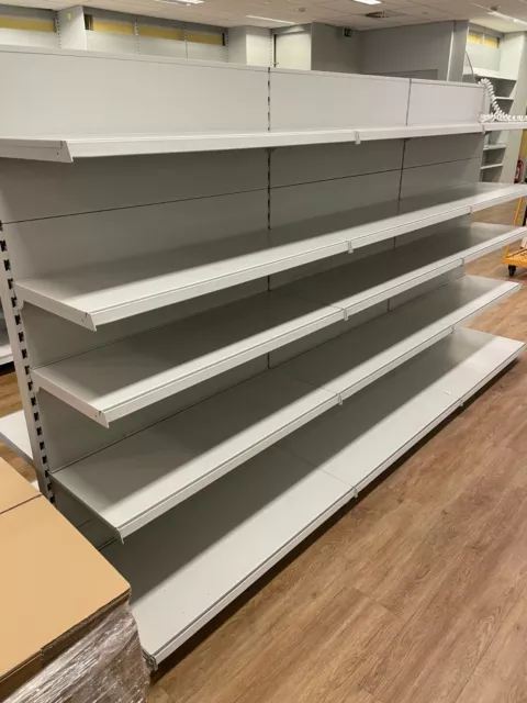 Tegometall Regal Gondelregal Étagère de Magasin Verkaufsregal Grundregal 1m Zoo