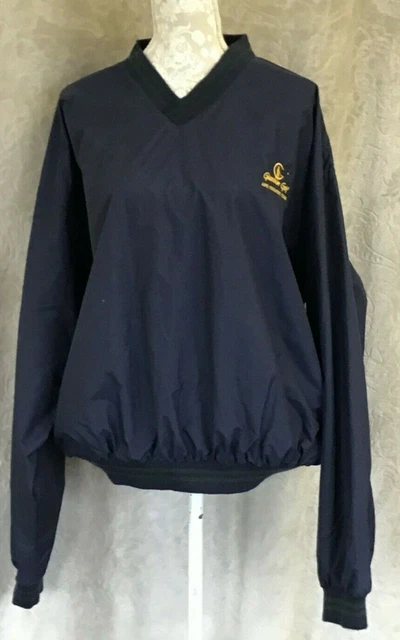 SALE MEN S MCFORSUM Blue Fully Lined Windproof Golf Jumper Size