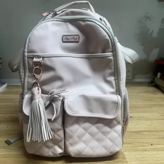 Itzy Ritzy Boss Backpack Diaper Bag Blush - Blush Color/pink