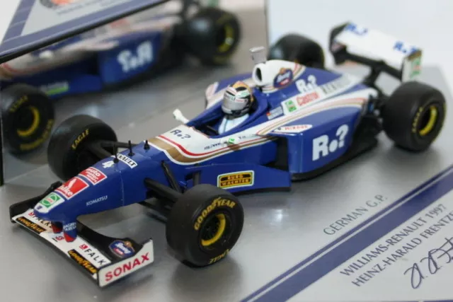 Onyx 1/43 Scale - Williams Renault 1997 H.H.Frentzen - German GP