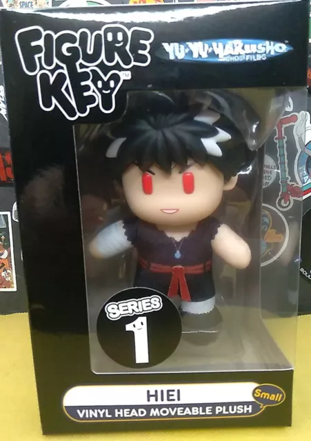 Yu Yu Hakusho Hiei Series 1 Vinyl Plush Poseable Figure Key RARE VHTF