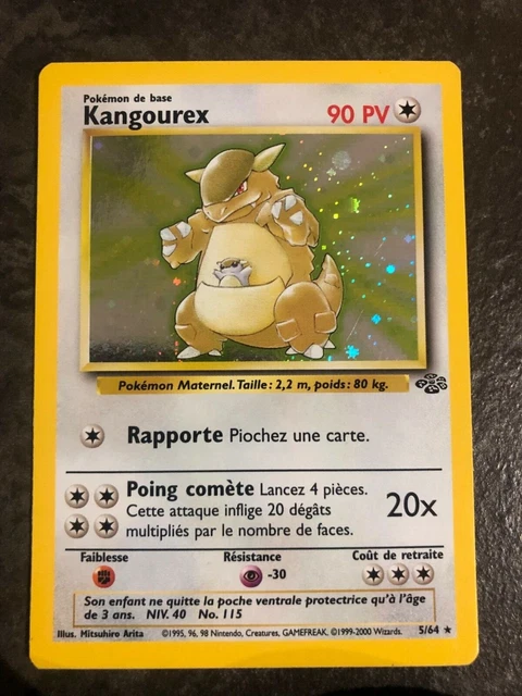 Pokémon : Mega Kangourex-ex Set (1 Glossy Promo Card, 1 Large