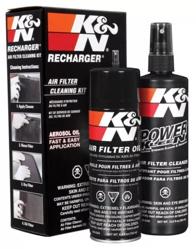 99-5000 K&N KN RECHARGER AIR FILTER CLEANING SERVICE KIT 204ml AEROSOL OIL