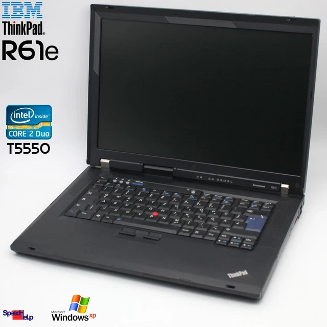 IBM ThinkPad T23 - Pentium III 1GHz, 512Mo RAM, 20Go HDD, Win98 - Ports LPT/RS-232