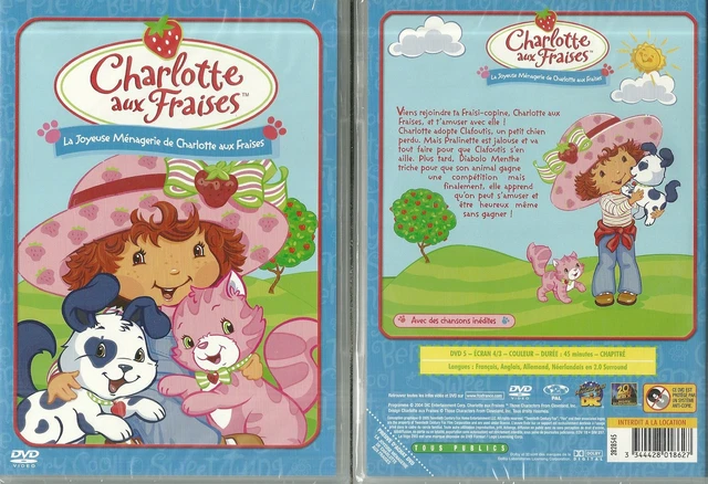 DVD CHARLOTTE Aux Fraises ( Dessin Anime ) / Neuf Emballe New
