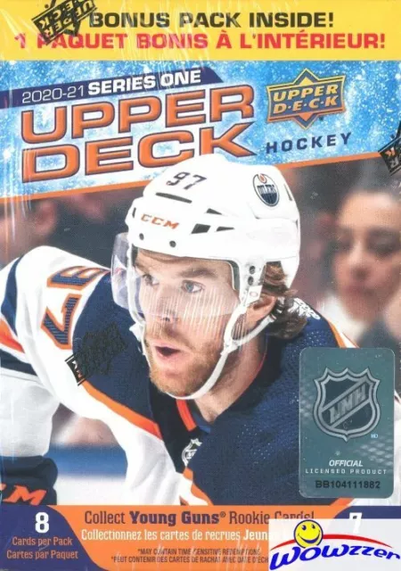 2020/21 Upper Deck Series 1 Hockey HUGE Factory Sealed Blaster Box-YOUNG GUN RC