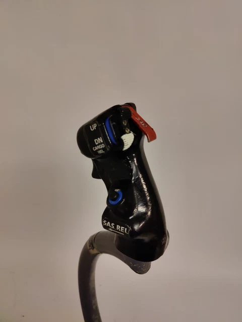 GAZELLE HELICOPTER CYCLIC Pilot Collective Control Column Stick Grip ...