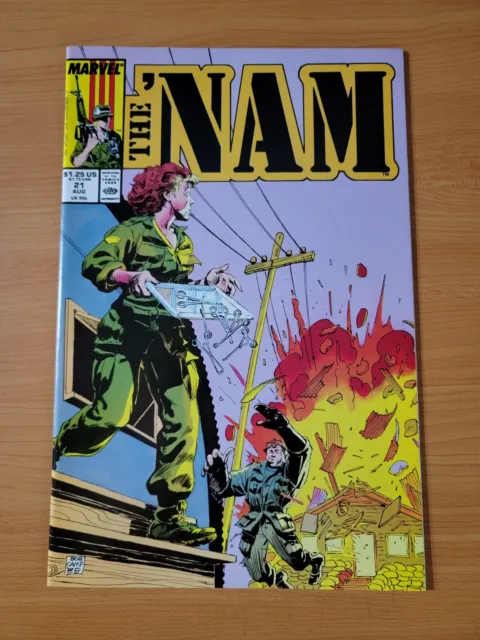 The 'Nam #21 Direct Market Edition ~ NEAR MINT NM ~ 1988 Marvel Comics