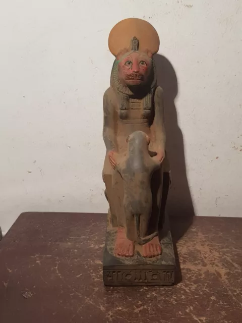 Rare Antique Ancient Egyptian Statue God Lion Sekhmet War Healing Protect2480 BC