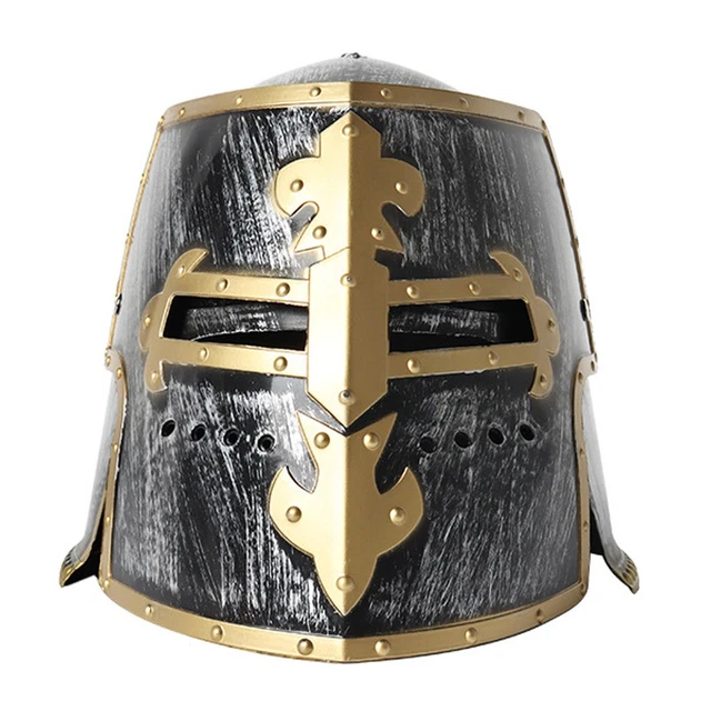Casque Mandalorien En Acier - Réplique Star Wars - Avec Doublure - Circonférence 66 Cm - Pour Cosplay