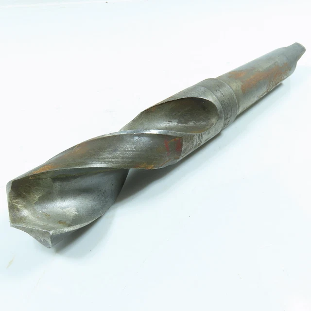 Hercules 1-15/32" Twist Drill Morse Taper Shank 2F MT4 11" OAL Made in USA