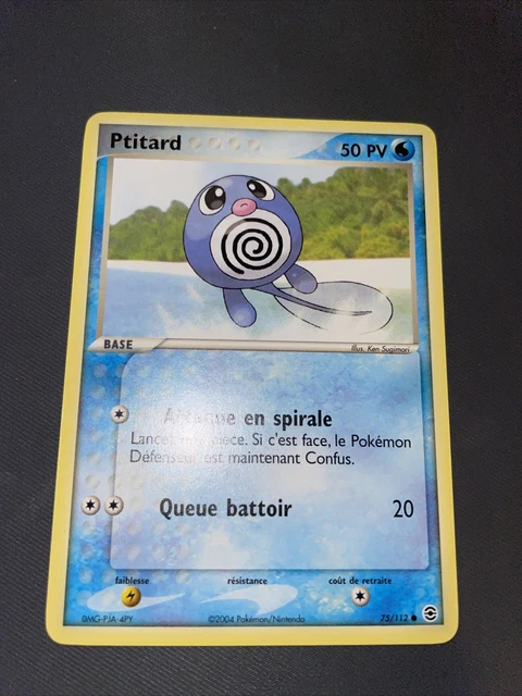 Ptitard Commune - Pokemon 75/112 Ex Rouge Feu Vert Feuille Neuf Francais
