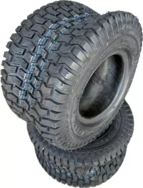 2x 13x6.50-6 4PR Kenda turf tyres