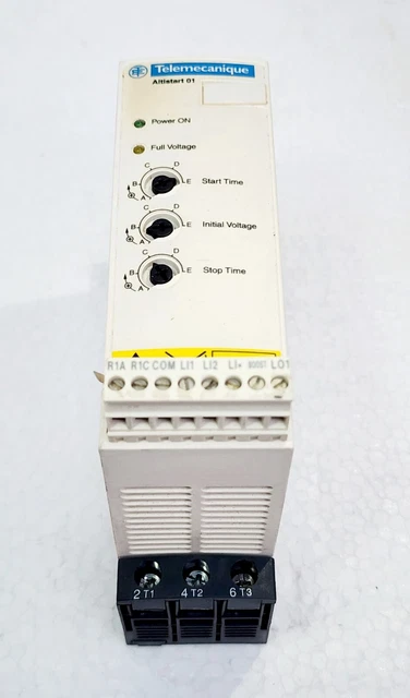 Démarreur Schneider Electric ATS01N212QN – Pour Moteur Asynchrone 12A, 380-415V – Neuf