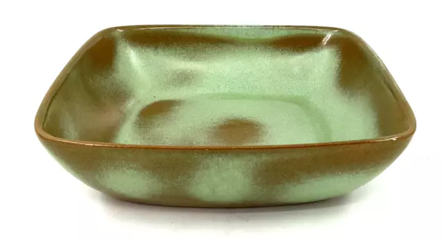 Frankoma Pottery Serving Bowl 5NS  Prairie Green Vintage 8.5" Plainsman Excellen