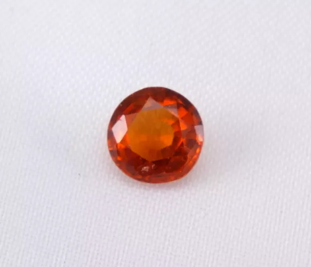 Haut Hessonite :1,37 Carats Naturelle Hessonite Grenat De Ceylan