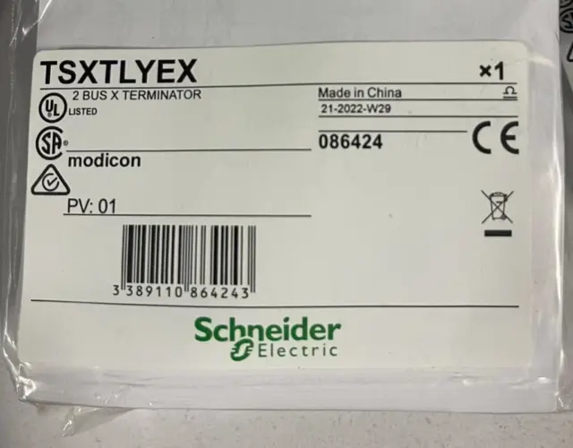 1pcs New Brand Schneider TSXTLYEX A/B B End Line Terminator By DHL
