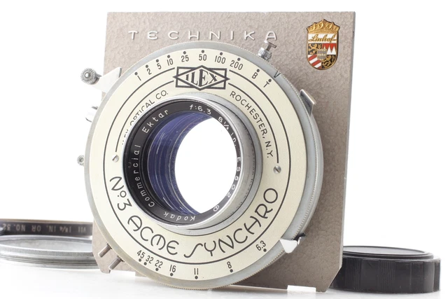NEAR MINT] KODAK Commercial Ektar 8 1/2 in f/6.3 Lens From JAPAN