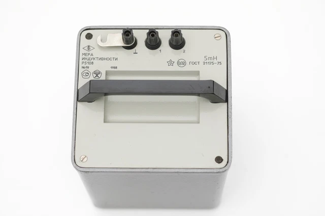 Inductance - Capacitance Standards / Precision References - R5108 [Р5108], Etc..