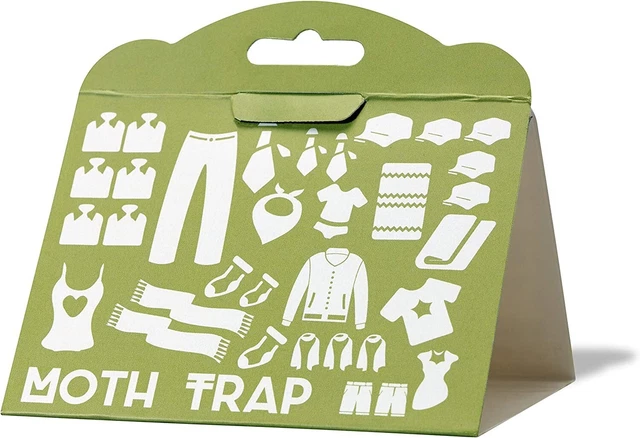 Clothes Moth Traps 6 Pack | Child and Pet Safe | No insecticides | Premium Attra