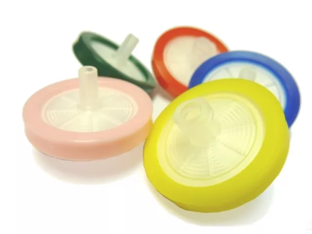 PVDF 13mm 0.22um Syringe Filters (100/pk)